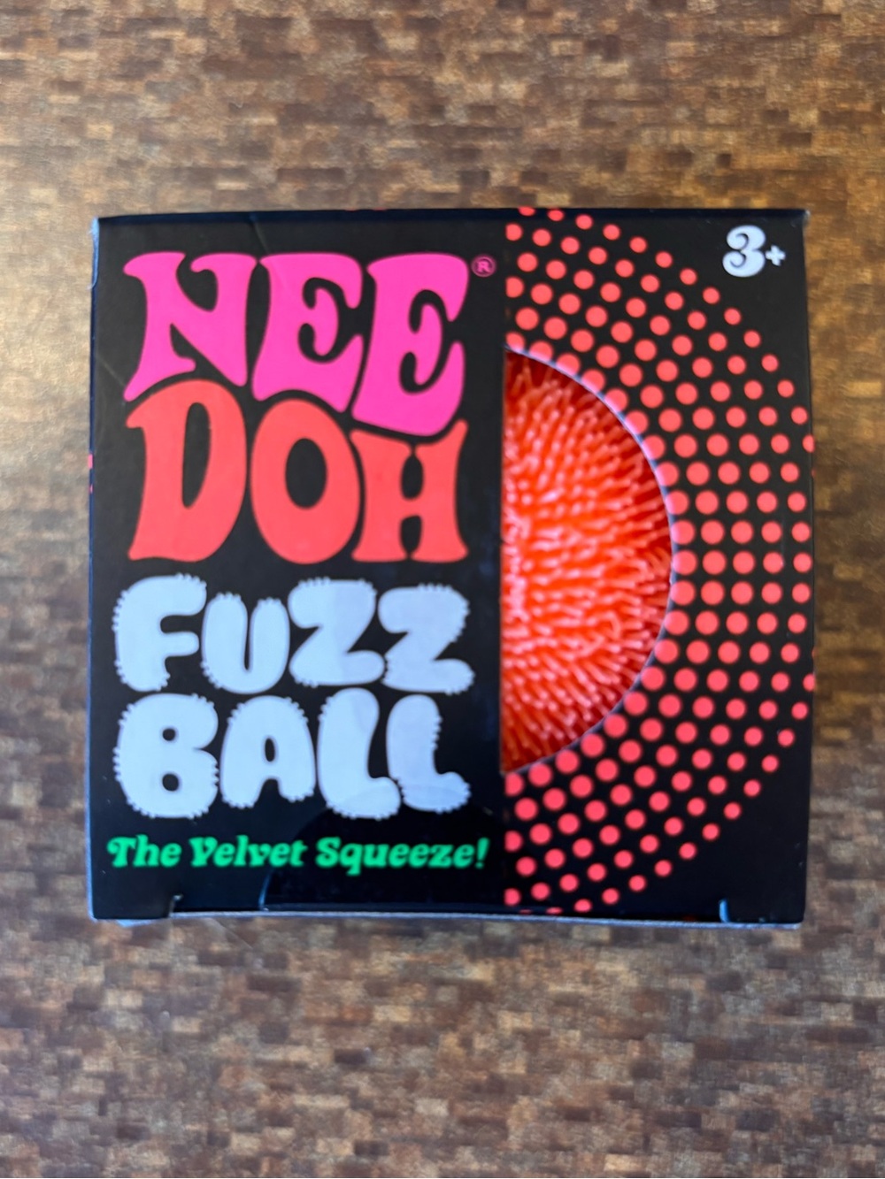 NeeDoh Fuzz Ball - Orange